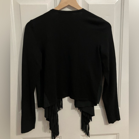 INC concepts- fringe open front cardigan - Picture 3 of 3